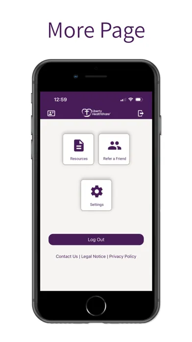 Capturas de pantalla de Liberty HealthShare