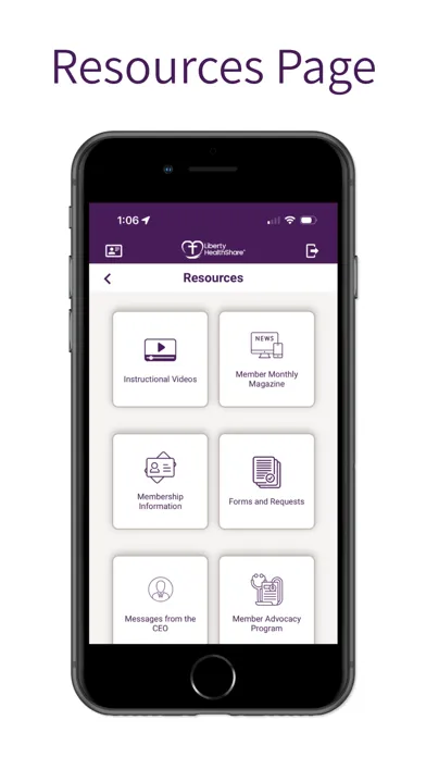 Capturas de pantalla de Liberty HealthShare