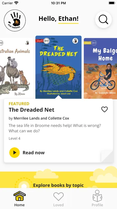 Our Yarning by Library For All Screenshots