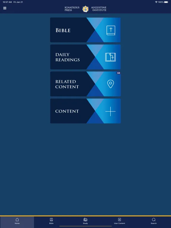 تصاویر Bible - Catholic Study iPad 