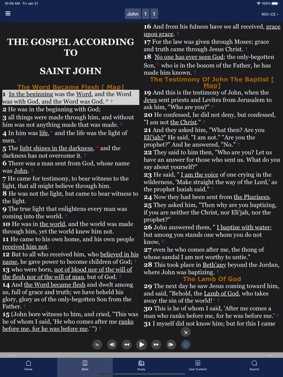 تصاویر Bible - Catholic Study iPad 