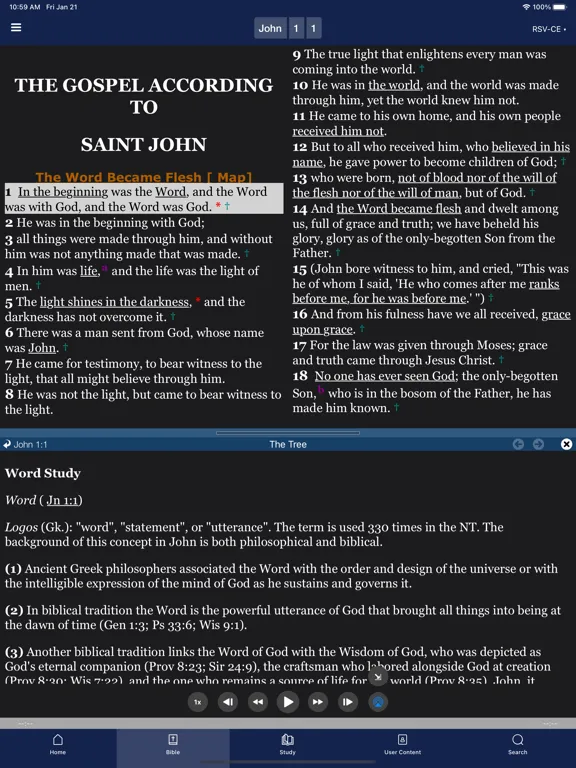 تصاویر Bible - Catholic Study iPad 