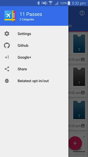 PassAndroid Passbook viewer Ekran Görüntüleri