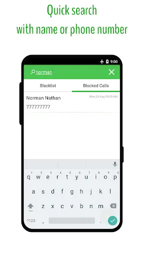 Phone Call Blocker - Blacklist Screenshots