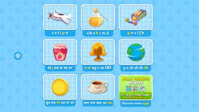Ảnh chụp màn hình của Phonics Flashcards Premium