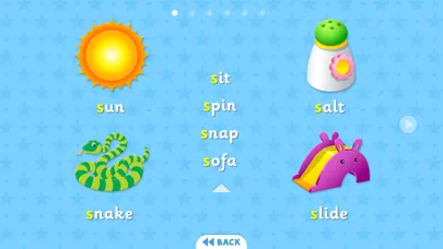 Phonics Flashcards Screenshots