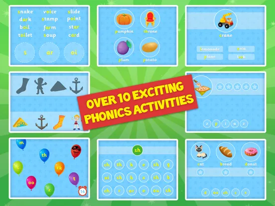 Phonics Playtime Premium iPad Screenshots
