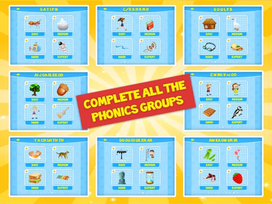 Phonics Playtime Premium iPad Screenshots