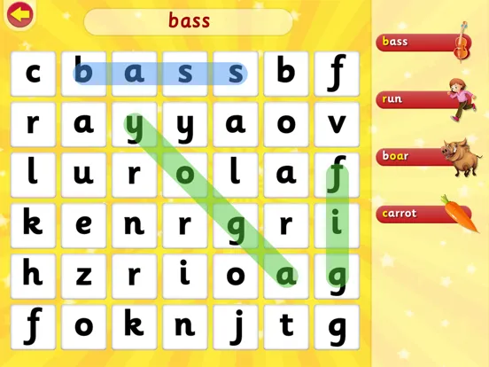 Phonics Word Finder Premium iPad Screenshots
