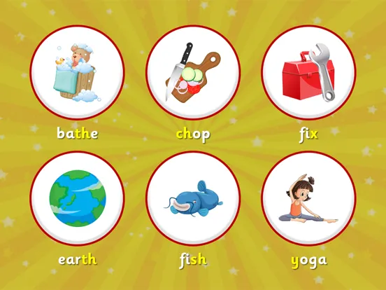 Phonics Word Finder Premium iPad Screenshots