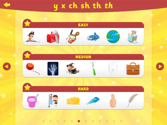 Phonics Word Finder Premium iPad Screenshots