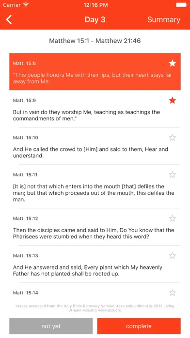 Screenshot di Tracks – Bible Companion