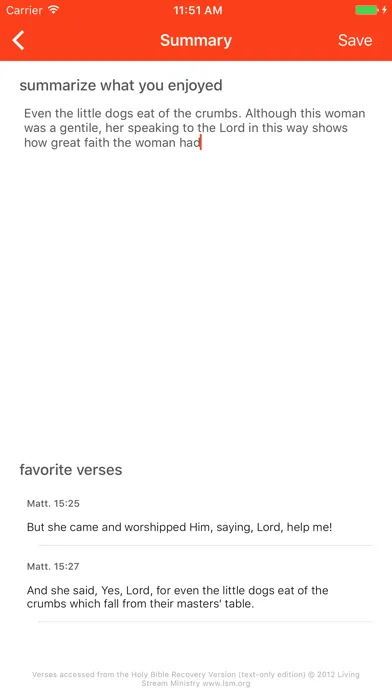 Screenshot di Tracks – Bible Companion