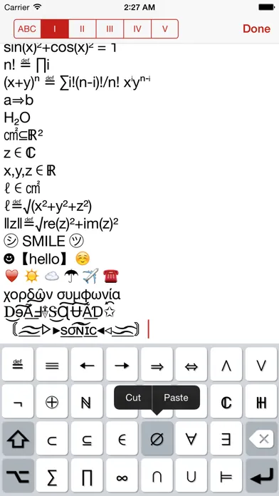 Unicode Pad Screenshots