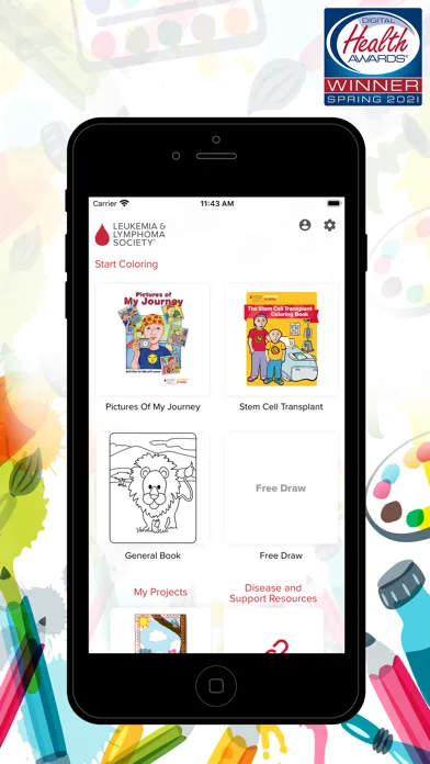 ภาพหน้าจอของ LLS Coloring For Kids