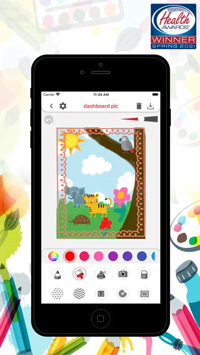 ภาพหน้าจอของ LLS Coloring For Kids