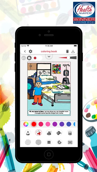 ภาพหน้าจอของ LLS Coloring For Kids