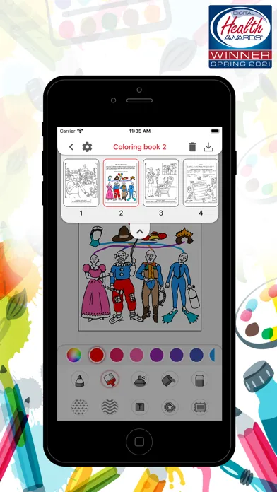 ภาพหน้าจอของ LLS Coloring For Kids