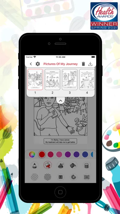 ภาพหน้าจอของ LLS Coloring For Kids