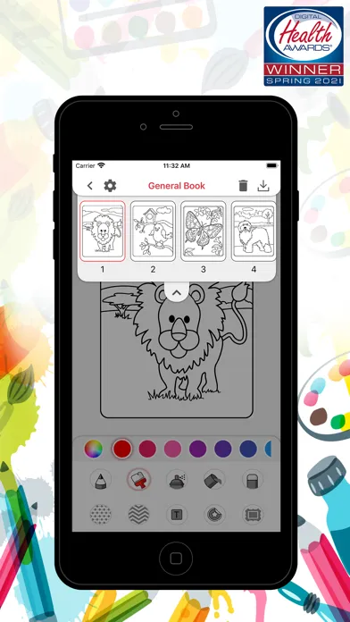 ภาพหน้าจอของ LLS Coloring For Kids