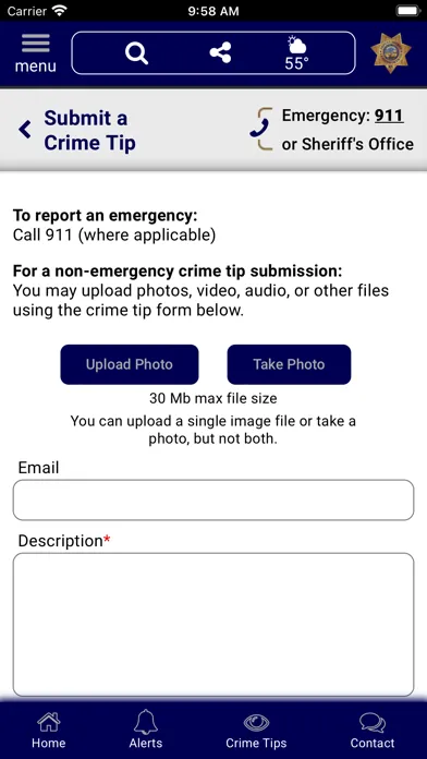 Capturas de pantalla de Leavenworth County KS Sheriff