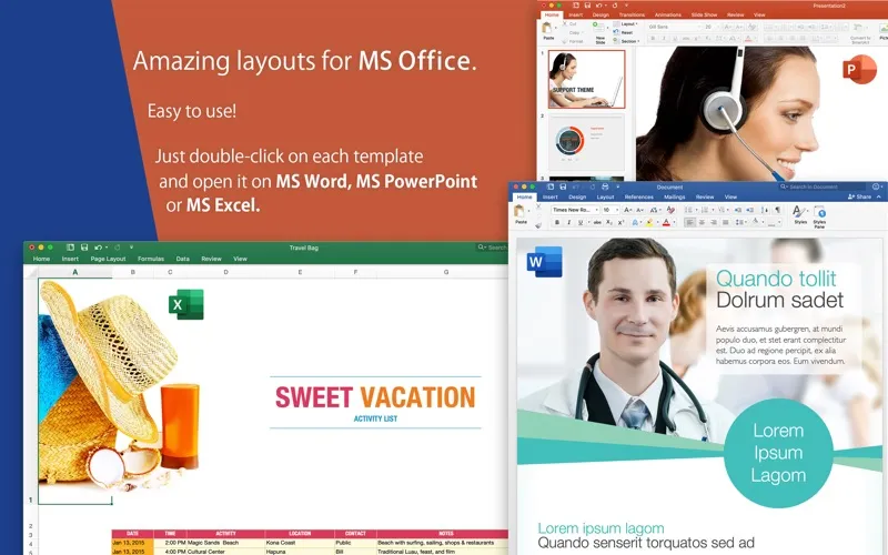 iDoc - Templates for MS Office スクリーンショット