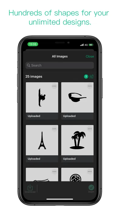 Design for Cricut Space Ekran Görüntüleri