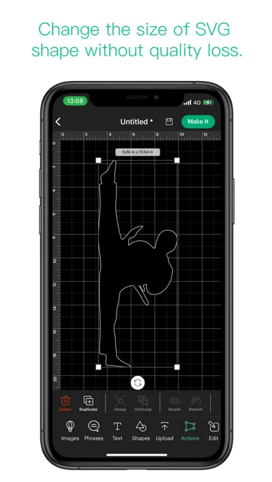 Design for Cricut Space Ekran Görüntüleri