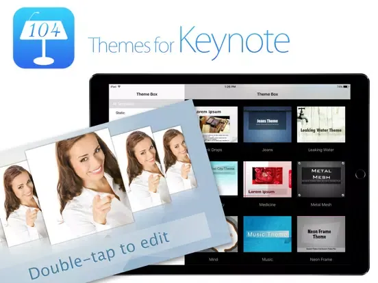 تصاویر Themes for Keynote - Templates for iPad and iPhone iPad 
