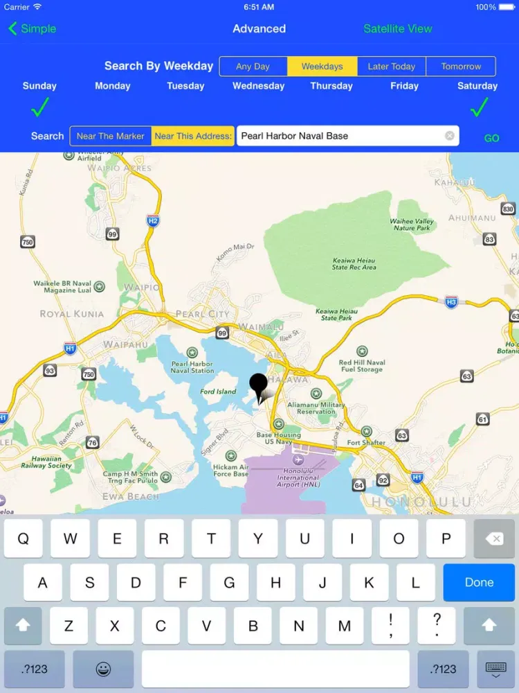 NA Hawaii iPad  Screenshots