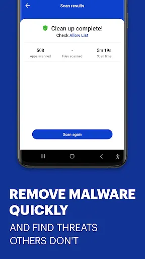 Скриншоты Malwarebytes Mobile Security
