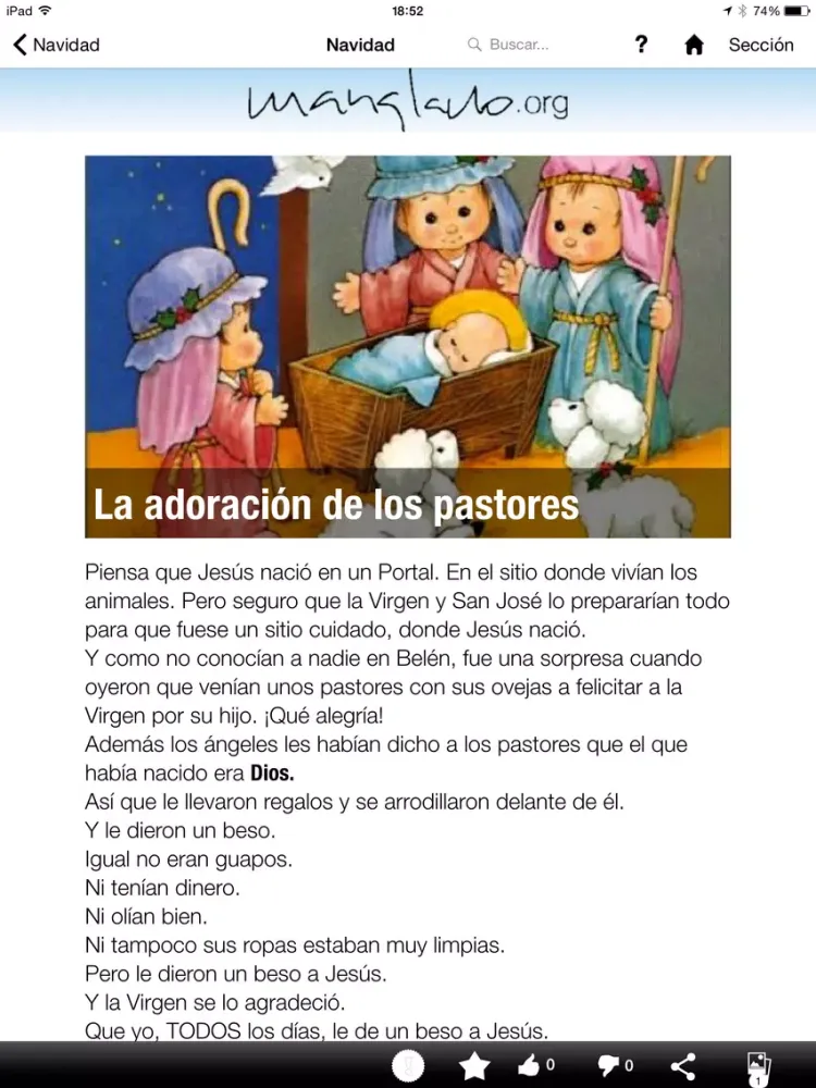 Capturas de tela do Hola Jesús! Rezar con niños iPad 