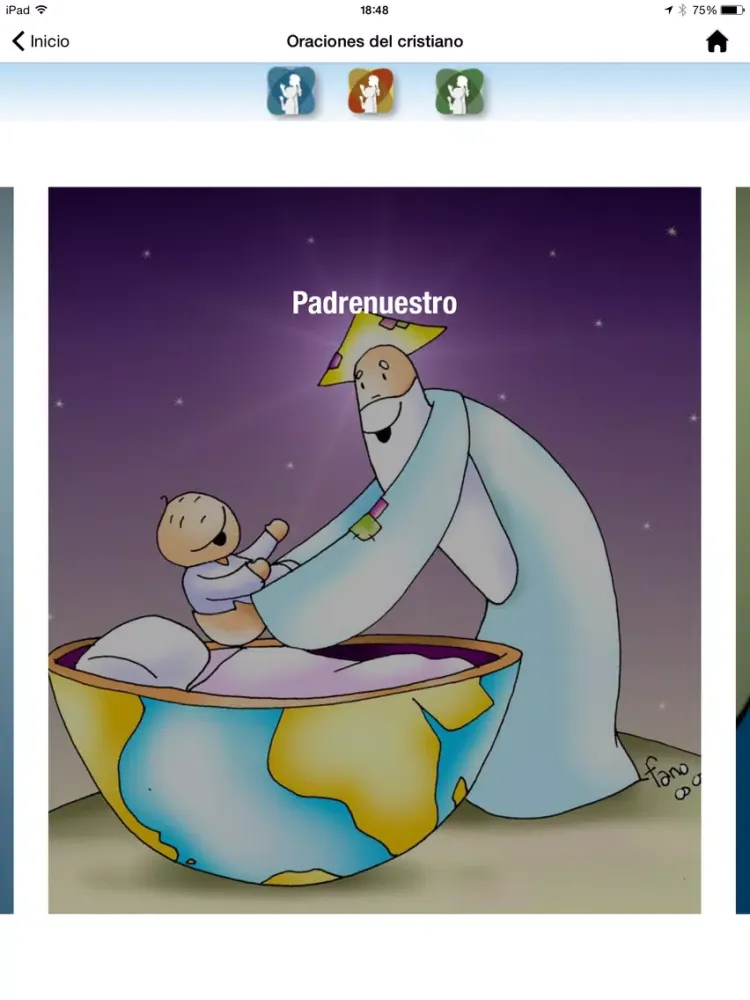 Capturas de tela do Hola Jesús! Rezar con niños iPad 