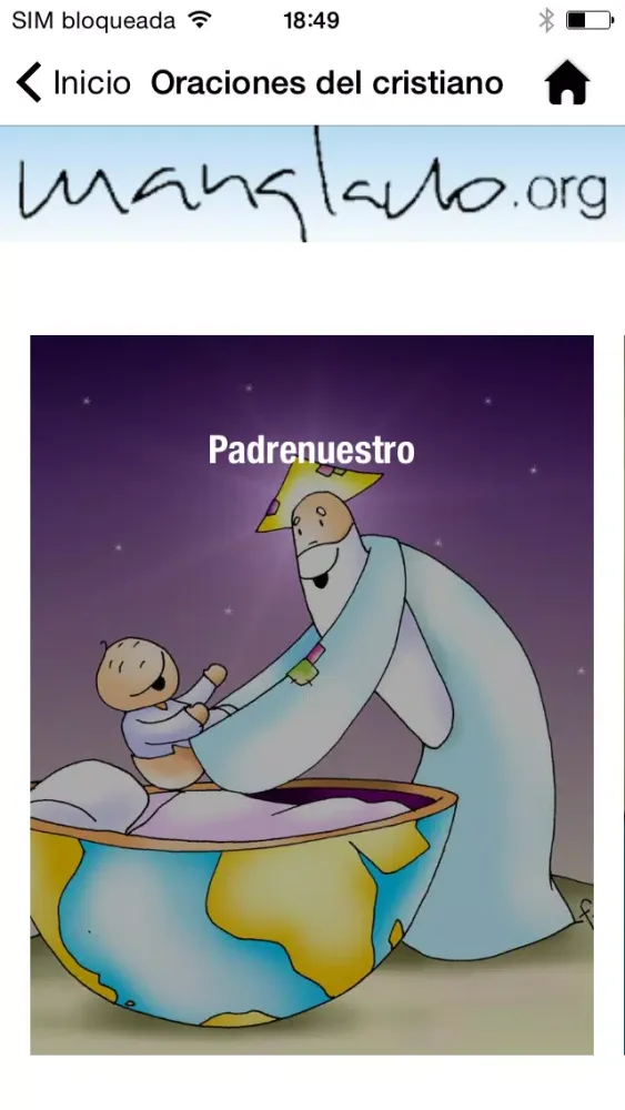 Capturas de tela do Hola Jesús! Rezar con niños