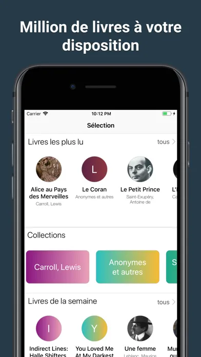 Captures d'écran de EBook Libre - Illimité