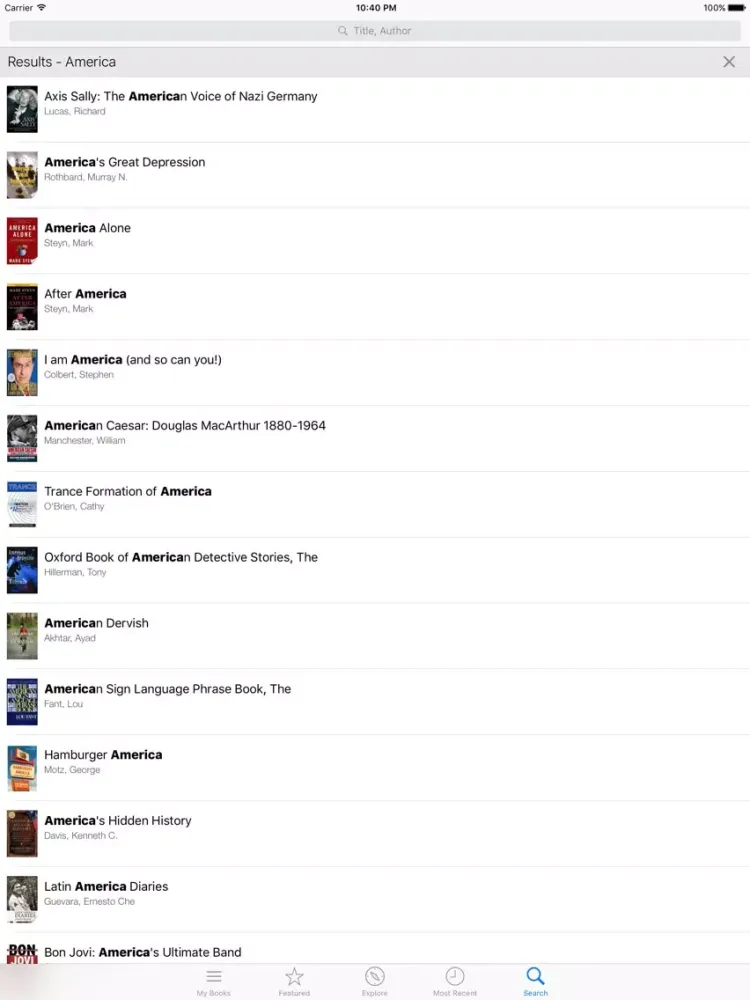 Скриншоты FBook - read millions ebooks iPad 