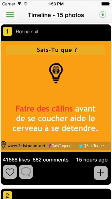 Ảnh chụp màn hình của Sais Tu Que?