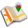 Map of Wales offline
