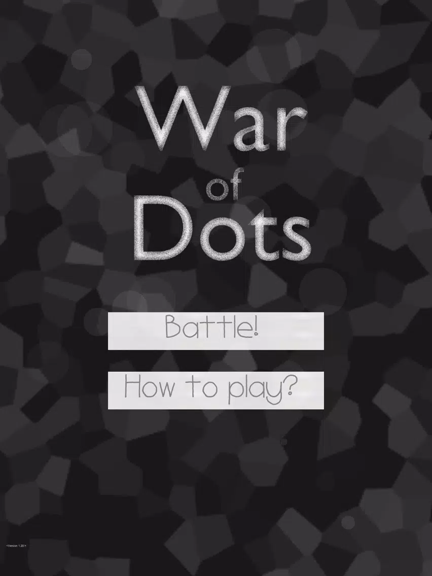 Ảnh chụp màn hình của War of Dots iPad 