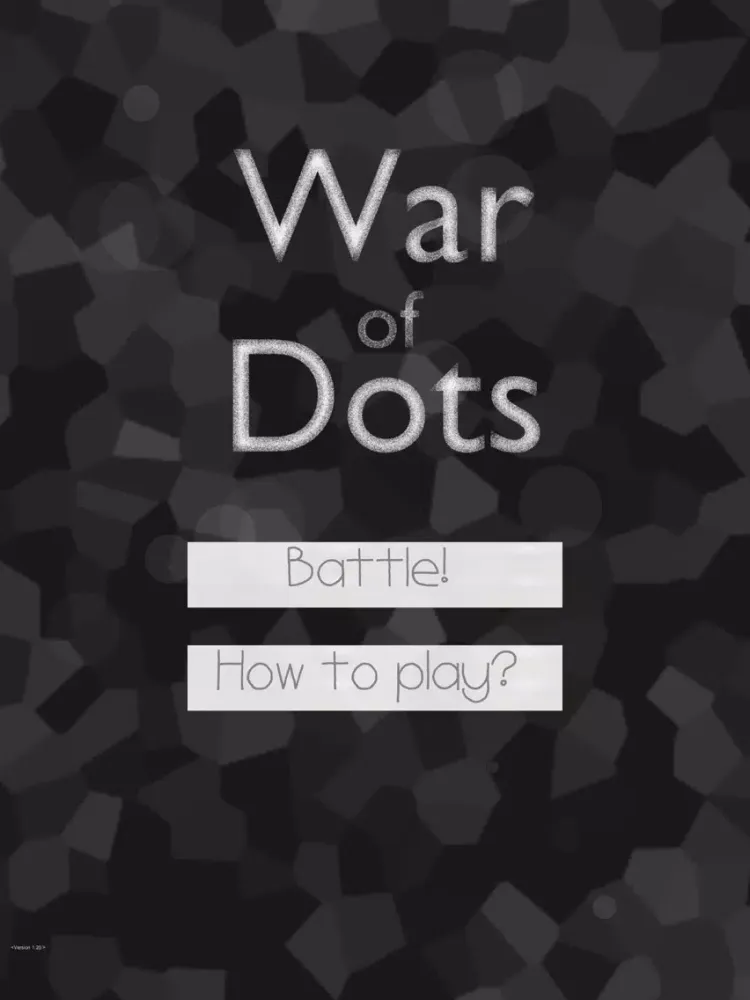 Capturas de tela do War of Dots iPad 