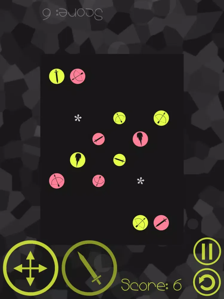 Capturas de tela do War of Dots iPad 