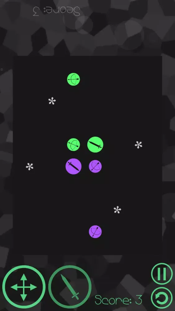 Capturas de tela do War of Dots