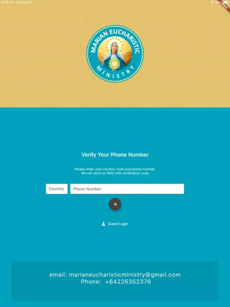 Marian Eucharistic Ministry iPad 應用截圖