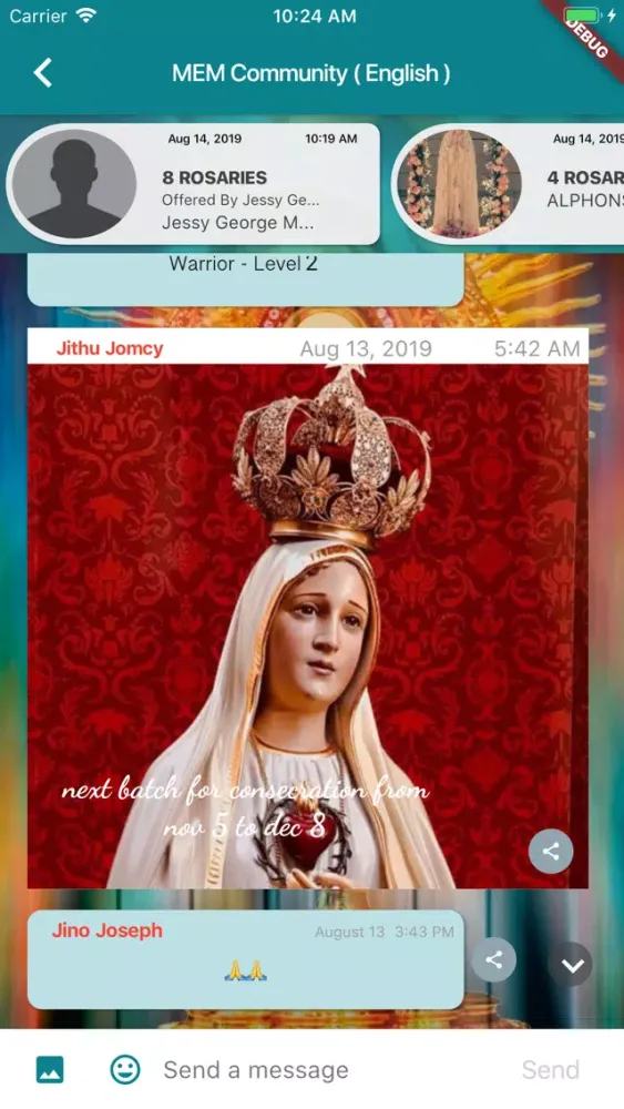Marian Eucharistic Ministry應用截圖