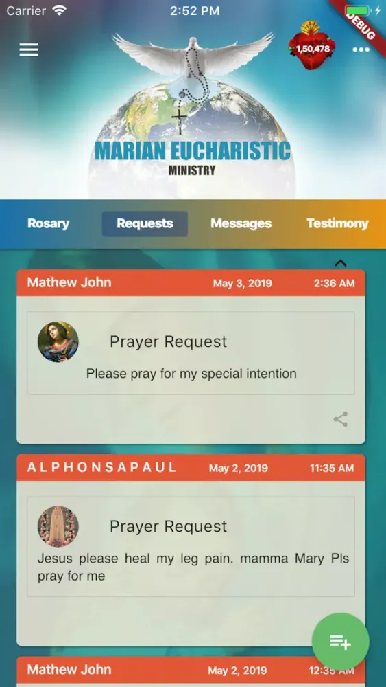 Marian Eucharistic Ministry應用截圖