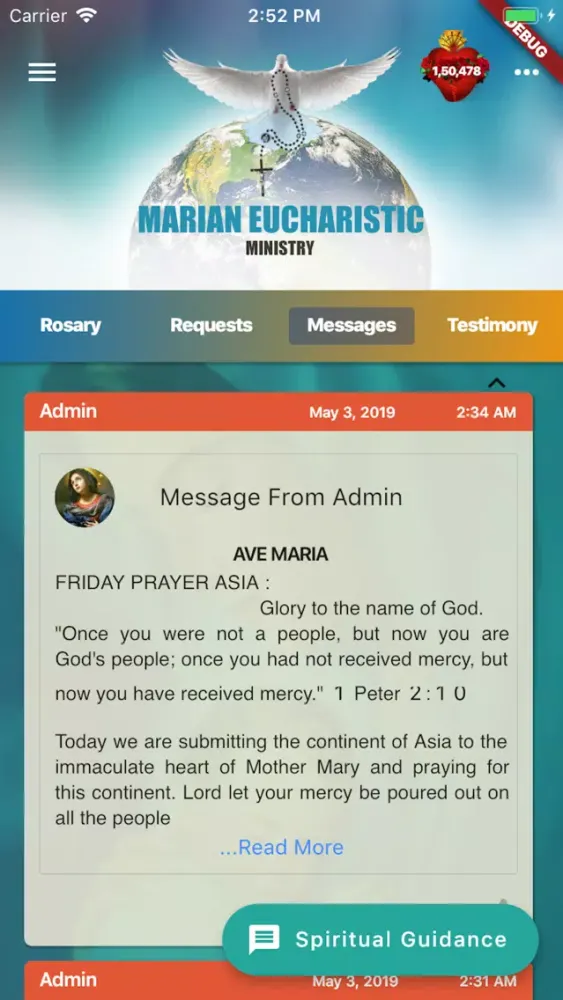 Marian Eucharistic Ministry應用截圖