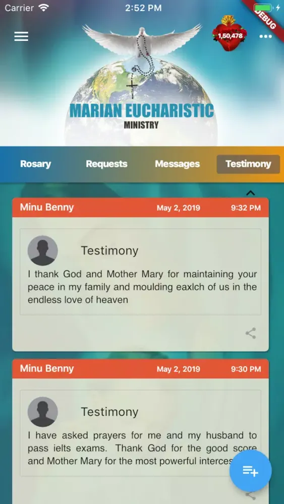 Marian Eucharistic Ministry應用截圖