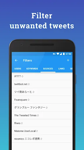 Twidere for Twitter/Mastodon Screenshots