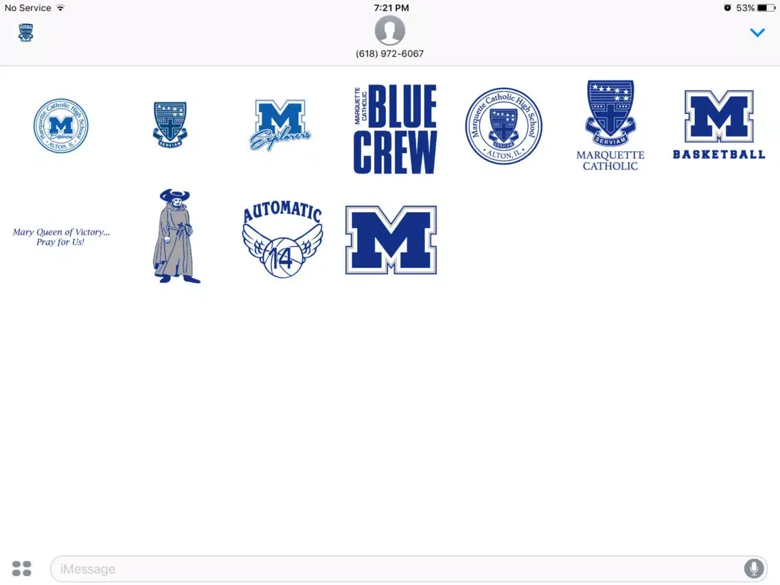 MCHS Stickers iPad  Ekran Görüntüleri