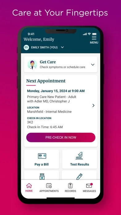Скриншоты My Marshfield Clinic
